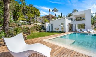 Moderne nieuwbouwvilla met infinity pool en panoramisch zeezicht te koop ten oosten van Marbella centrum 51939 
