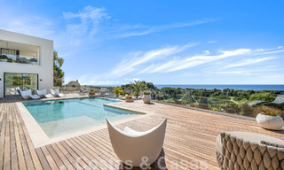 Moderne nieuwbouwvilla met infinity pool en panoramisch zeezicht te koop ten oosten van Marbella centrum 51940 