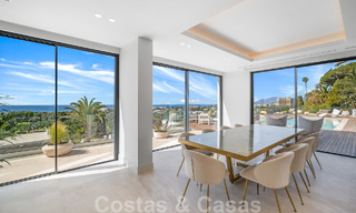 Moderne nieuwbouwvilla met infinity pool en panoramisch zeezicht te koop ten oosten van Marbella centrum 51941 