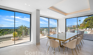 Moderne nieuwbouwvilla met infinity pool en panoramisch zeezicht te koop ten oosten van Marbella centrum 51941 
