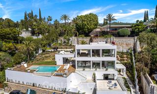 Moderne nieuwbouwvilla met infinity pool en panoramisch zeezicht te koop ten oosten van Marbella centrum 51959 