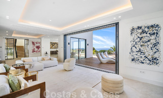 Moderne nieuwbouwvilla met infinity pool en panoramisch zeezicht te koop ten oosten van Marbella centrum 51963 