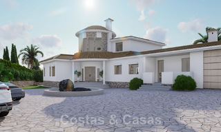 Volledig gerenoveerde Spaanse luxevilla te koop in een bevoorrechte urbanisatie dicht bij de golfbanen in Marbella - Benahavis 48078 