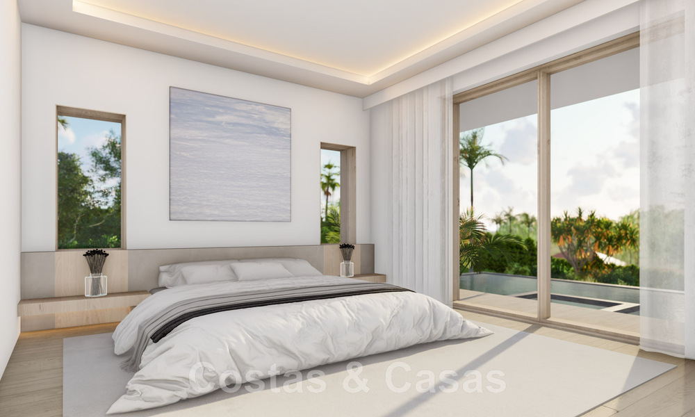 Volledig gerenoveerde Spaanse luxevilla te koop in een bevoorrechte urbanisatie dicht bij de golfbanen in Marbella - Benahavis 48082