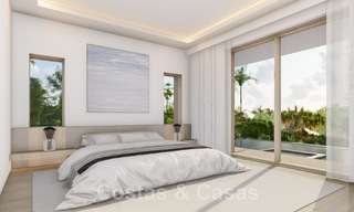 Volledig gerenoveerde Spaanse luxevilla te koop in een bevoorrechte urbanisatie dicht bij de golfbanen in Marbella - Benahavis 48082 