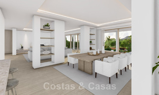 Volledig gerenoveerde Spaanse luxevilla te koop in een bevoorrechte urbanisatie dicht bij de golfbanen in Marbella - Benahavis 48089 
