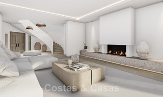 Volledig gerenoveerde Spaanse luxevilla te koop in een bevoorrechte urbanisatie dicht bij de golfbanen in Marbella - Benahavis 48091 