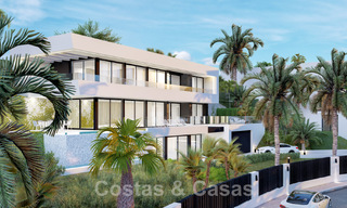 Nieuw! 2 modernistische luxevilla’s te koop, genesteld in een groene gordel, met panoramisch zicht op zee ten oosten van Marbella centrum 48104 