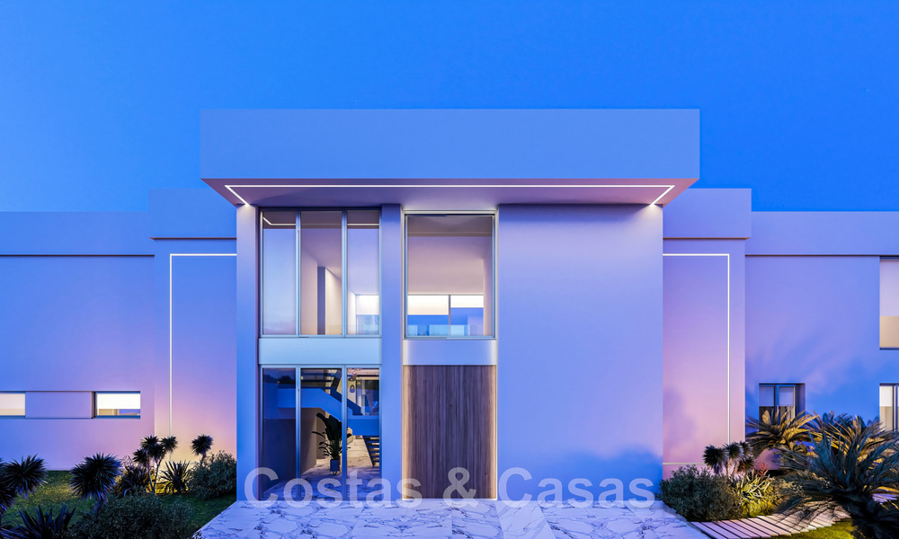 2 Nieuwe, energie efficiënte designervilla’s te koop, dicht bij de golfbanen, in Benahavis - Marbella 48819