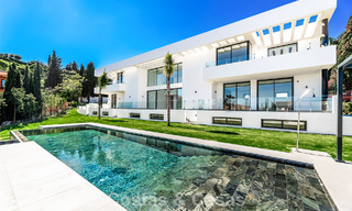 Nieuwe, energie efficiënte designervilla te koop, dicht bij de golfbanen, in Benahavis - Marbella 783125 
