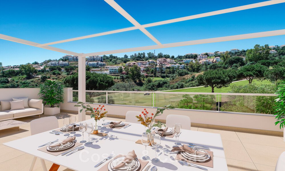 Moderne golfappartementen te koop gesitueerd in een exclusief golfresort in Mijas, Costa del Sol 49179