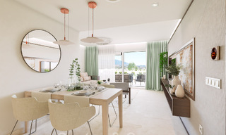 Moderne golfappartementen te koop gesitueerd in een exclusief golfresort in Mijas, Costa del Sol 49186 