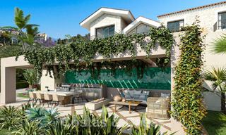 Mediterrane luxevilla te koop met uitzicht op zee in een prestigieuze gated community in La Quinta in Benahavis - Marbella 49231 
