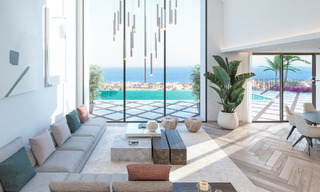 Mediterrane luxevilla te koop met uitzicht op zee in een prestigieuze gated community in La Quinta in Benahavis - Marbella 49242 