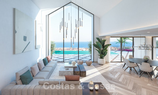 Mediterrane luxevilla te koop met uitzicht op zee in een prestigieuze gated community in La Quinta in Benahavis - Marbella 49246 