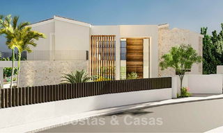 Exclusieve luxevilla te koop met riante buitenzones en een schitterend zicht op de Middellandse Zee in de heuvels van Benahavis - Marbella 49326 
