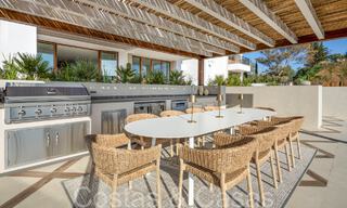 Royale luxevilla te koop met prachtig uitzicht op zee in een vooraanstaand gated community in La Quinta in Benahavis - Marbella 63889 