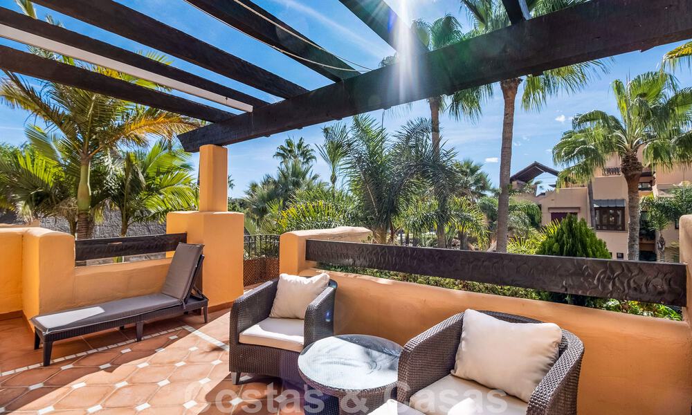 3 slaapkamerappartement te koop in een exclusief, gated urbanisatie op frontlinie strand in San Pedro, Marbella 49642