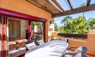 3 slaapkamerappartement te koop in een exclusief, gated urbanisatie op frontlinie strand in San Pedro, Marbella 49647 