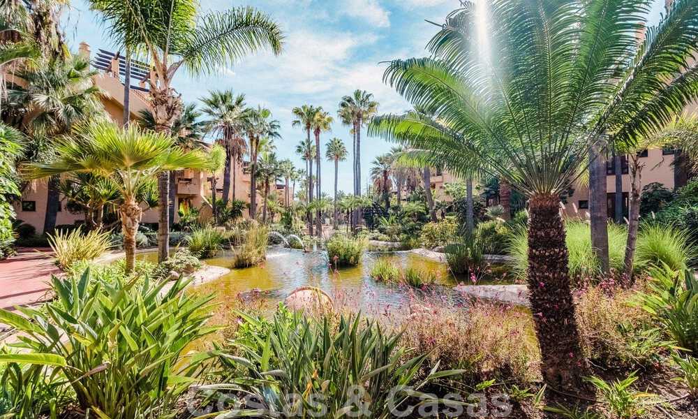 3 slaapkamerappartement te koop in een exclusief, gated urbanisatie op frontlinie strand in San Pedro, Marbella 49652