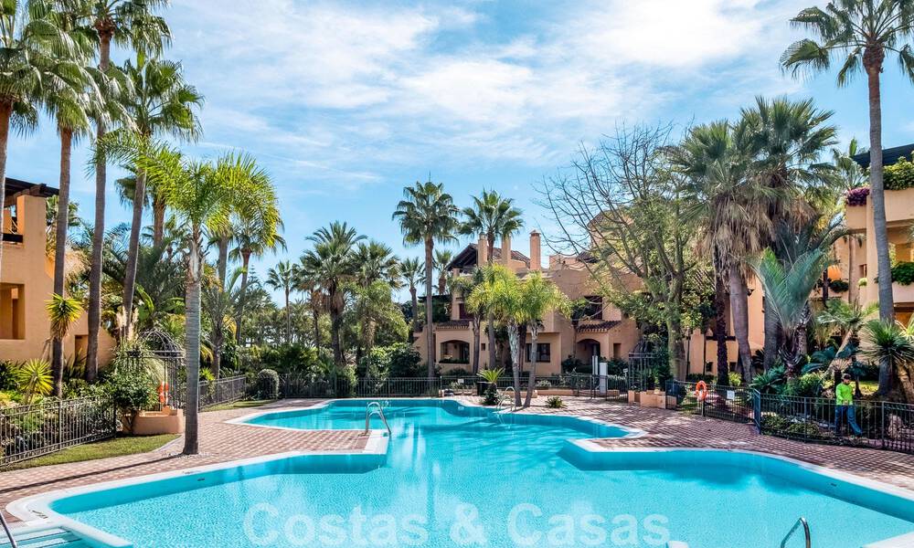 3 slaapkamerappartement te koop in een exclusief, gated urbanisatie op frontlinie strand in San Pedro, Marbella 49653