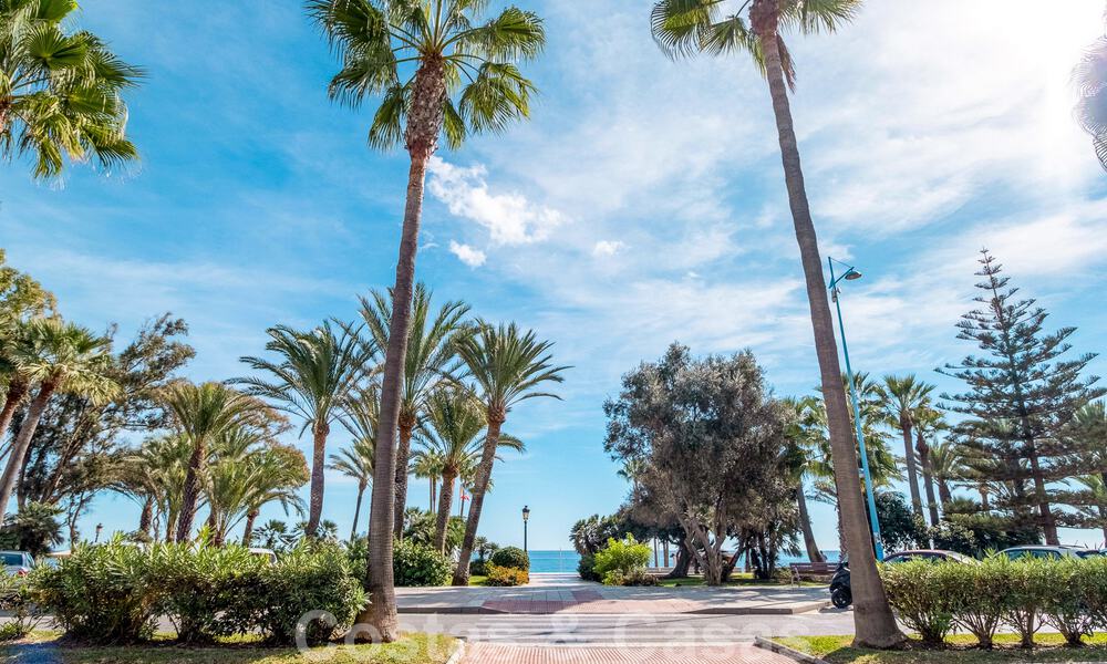 3 slaapkamerappartement te koop in een exclusief, gated urbanisatie op frontlinie strand in San Pedro, Marbella 49655