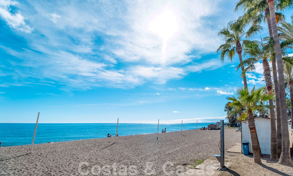 3 slaapkamerappartement te koop in een exclusief, gated urbanisatie op frontlinie strand in San Pedro, Marbella 49656