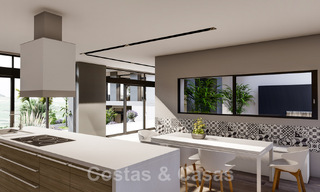 Perceel + project van een geavanceerde villa te koop gesitueerd in de zeer exclusieve, afgeschermde gemeenschap van Sotogrande, Costa del Sol 49014 