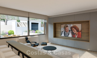 Perceel + project van een geavanceerde villa te koop gesitueerd in de zeer exclusieve, afgeschermde gemeenschap van Sotogrande, Costa del Sol 49015 
