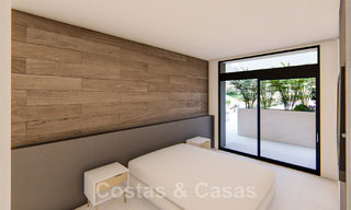 Perceel + project van een geavanceerde villa te koop gesitueerd in de zeer exclusieve, afgeschermde gemeenschap van Sotogrande, Costa del Sol 49017 