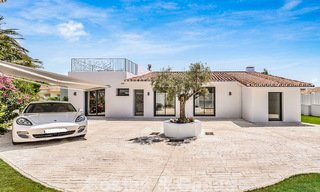 Instapklaar! Eén niveau villa te koop met 4 slaapkamers, op 400m van het strand op de New Golden Mile, Marbella - Estepona 49999 