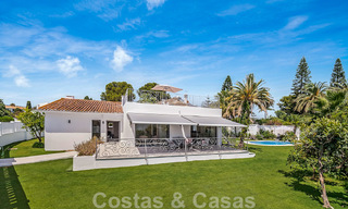 Instapklaar! Eén niveau villa te koop met 4 slaapkamers, op 400m van het strand op de New Golden Mile, Marbella - Estepona 50000 