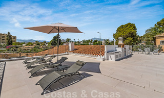 Instapklaar! Eén niveau villa te koop met 4 slaapkamers, op 400m van het strand op de New Golden Mile, Marbella - Estepona 50003 