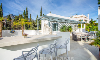 Moderne en luxueuze villa te koop, centraal gelegen op wandelafstand van het strand, beachside op de Golden Mile van Marbella 60496 