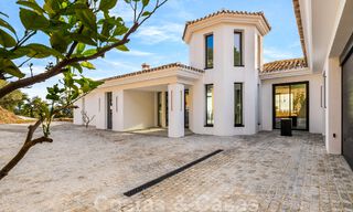 Mediterrane luxevilla te koop met een eigentijdse uitstraling en prachtig zeezicht in het exclusieve La Zagaleta Golfresort, Benahavis - Marbella 49354 