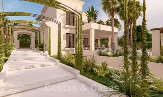 Mediterrane, luxevilla te koop in een prestigieuze woonwijk omgeven door de golfbanen van Nueva Andalucia’s vallei, Marbella 50527 