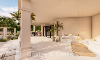 Mediterrane, luxevilla te koop in een prestigieuze woonwijk omgeven door de golfbanen van Nueva Andalucia’s vallei, Marbella 50536 