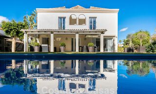 Mediterrane luxevilla te koop met 5 slaapkamers in een prestigieuze golfomgeving in Nueva Andalucia’s vallei, Marbella 50844 