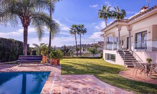Spaanse luxevilla te koop met Mediterrane bouwstijl gelegen in het hartje van Nueva Andalucia’s golfvallei in Marbella 50657 