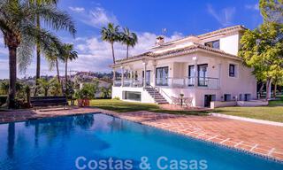 Spaanse luxevilla te koop met Mediterrane bouwstijl gelegen in het hartje van Nueva Andalucia’s golfvallei in Marbella 50674 