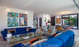 Geavanceerde designervilla in moderne stijl te koop in een afgeschermde wijk in Nueva Andalucia’s golfvallei, Marbella 50616 