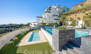 Ruim appartement te koop met ruime terrassen en een onverstoord zeezicht in Benahavis - Marbella 50697 