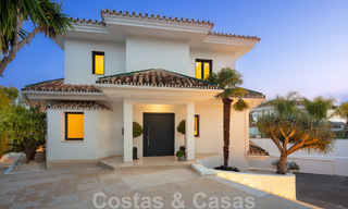 Spaanse luxevilla te koop met eigentijds Mediterrane bouwstijl gelegen in het hartje van Nueva Andalucia’s golfvallei in Marbella 51203 