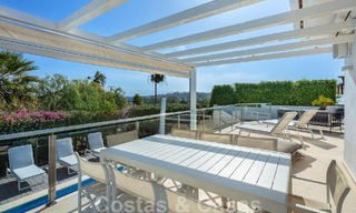 Spaanse luxevilla te koop met eigentijds Mediterrane bouwstijl gelegen in het hartje van Nueva Andalucia’s golfvallei in Marbella 51229 