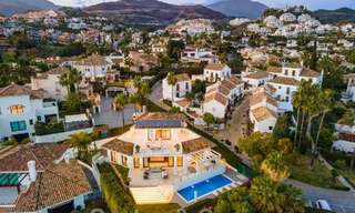 Spaanse luxevilla te koop met eigentijds Mediterrane bouwstijl gelegen in het hartje van Nueva Andalucia’s golfvallei in Marbella 51238 
