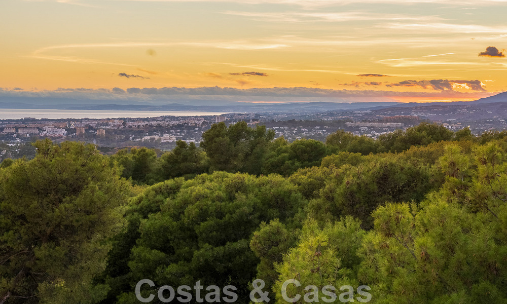 Ruime halfvrijstaande woning te koop met schitterend zeezicht, in Sierra Blanca, op de Golden Mila van Marbella 51104