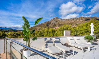 Ruime halfvrijstaande woning te koop met schitterend zeezicht, in Sierra Blanca, op de Golden Mila van Marbella 51126 