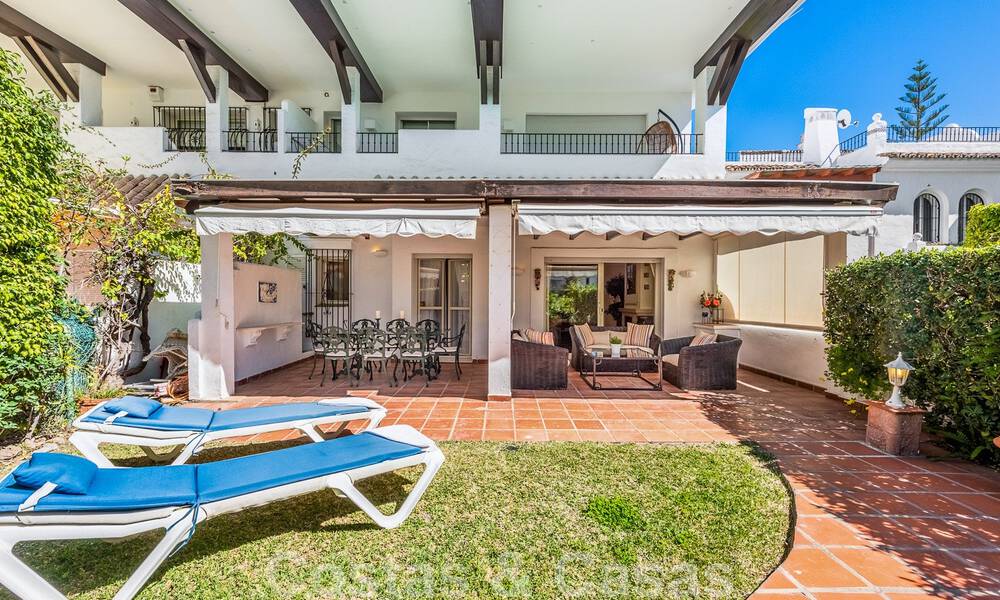 3 slaapkamerappartement te koop in een beachfront, gated complex op enkele stappen van het strand in San Pedro, Marbella 51170