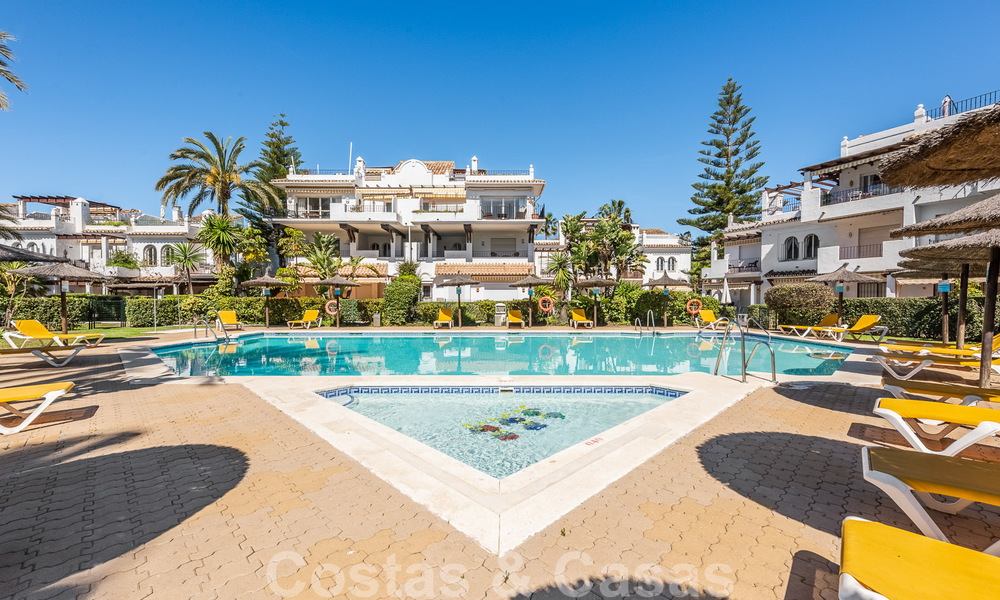 3 slaapkamerappartement te koop in een beachfront, gated complex op enkele stappen van het strand in San Pedro, Marbella 51179