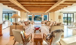 Sublieme Mediterrane luxevilla met gastenverblijf en prachtig zeezicht te koop in El Madroñal, Marbella - Benahavis 51547 
